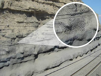 meshing, shotcreting