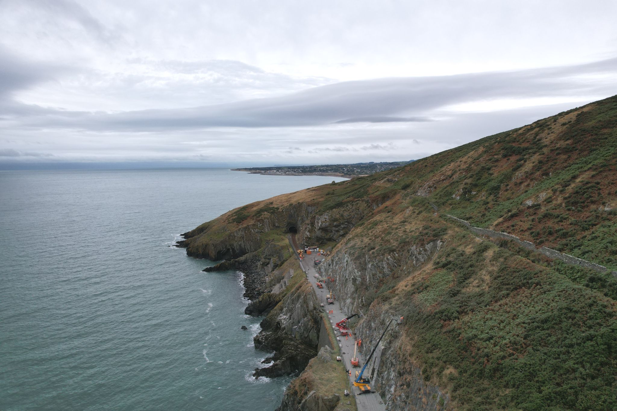 What a busy weekend we had in Bray Head for our client, Iarnród Éireann Irish Rail!