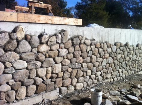 structural stone effect walls