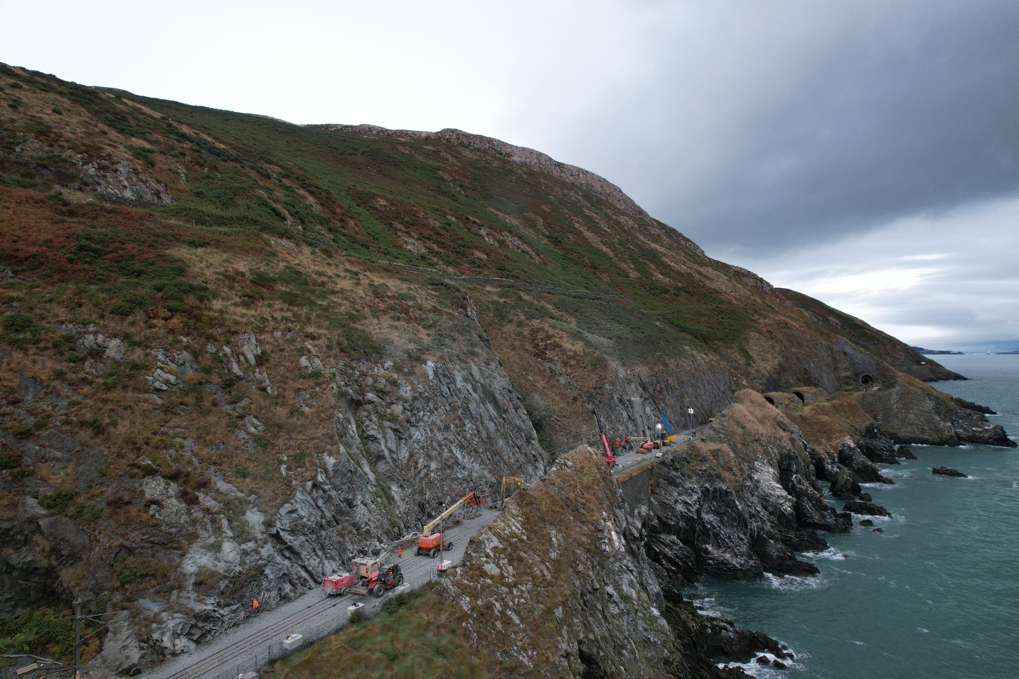 What a busy weekend we had in Bray Head for our client, Iarnród Éireann Irish Rail!